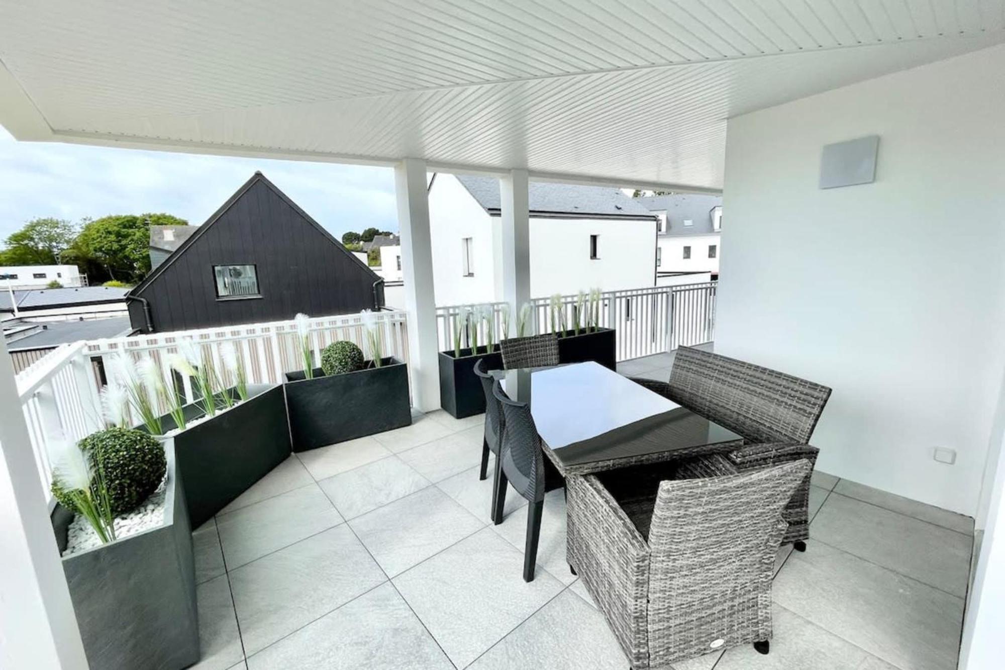 Spacieux Appartement Neuf De Standing Hyper Cosy Larmor-Plage Dış mekan fotoğraf