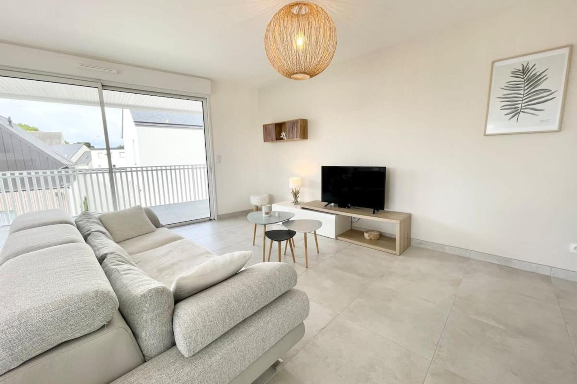 Spacieux Appartement Neuf De Standing Hyper Cosy Larmor-Plage Dış mekan fotoğraf