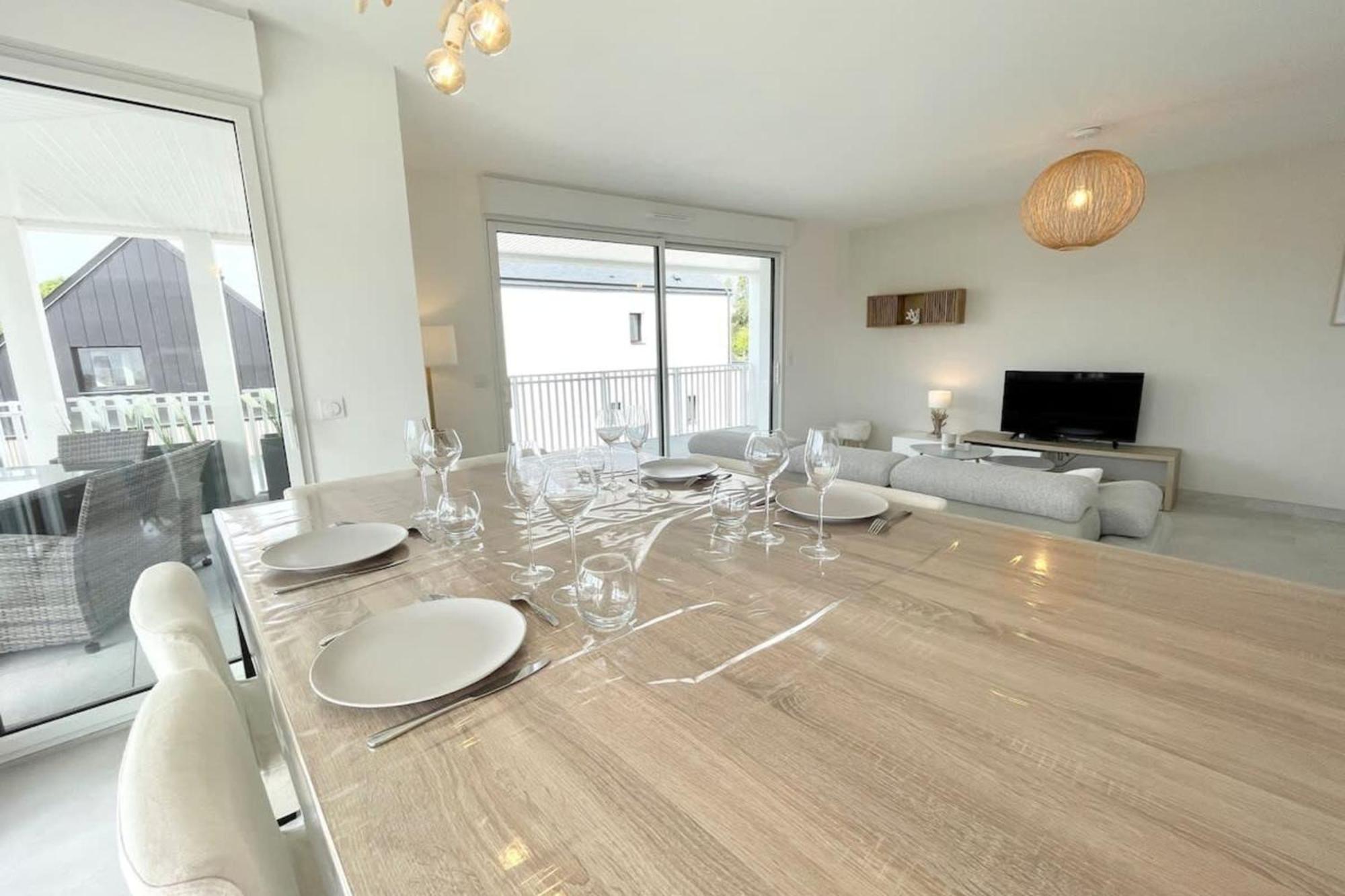 Spacieux Appartement Neuf De Standing Hyper Cosy Larmor-Plage Dış mekan fotoğraf